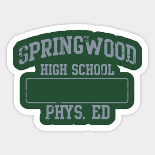 Springwood Phys. Ed Sticker